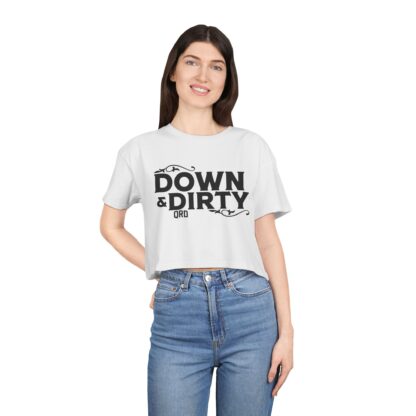 'Down & Dirty' Crop Tee - Image 6