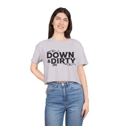 'Down & Dirty' Crop Tee - Image 24