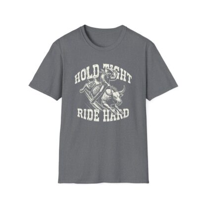 'Hold Tight Ride Hard' QRD Cowboy Graphic Tee - Image 13