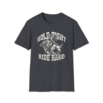 'Hold Tight Ride Hard' QRD Cowboy Graphic Tee - Image 21