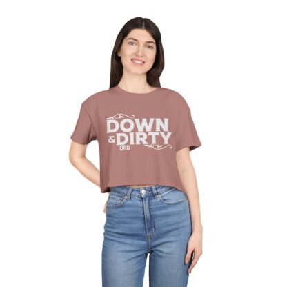 'Down & Dirty' Crop Tee - Image 18