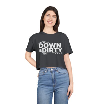 'Down & Dirty' Crop Tee - Image 21