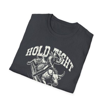 'Hold Tight Ride Hard' QRD Cowboy Graphic Tee - Image 24