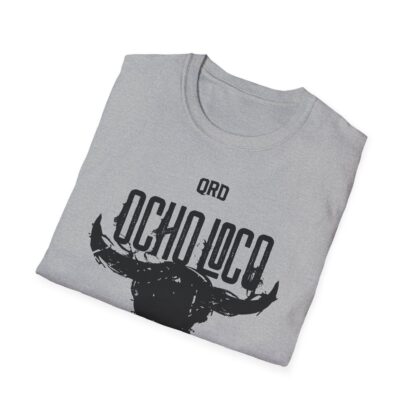 Ocho Loco Bull  Softstyle T-Shirt - Image 4