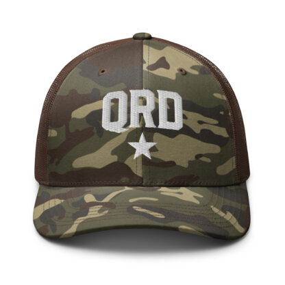 QRD Lonestar Camouflage trucker hat - Image 5